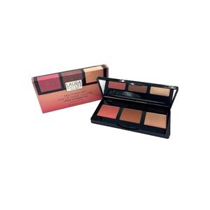Laura Geller Multitasking Eye Lip Cheek Palette Cream to Powder Trio Nude 0.08oz